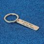 WUSUANED It Cant Rain All The Time Inspirational Keychain Gift