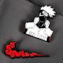 lookerbuy Naruto Pins Ninja Kakashi Meme Enamel Lapel Pin Brooch Badges for Collar Jeans Backpack Cap Hat Shirt