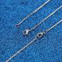 Gift for Lover His Queen Her King Stainless Steel Couple Bracelets for Women Men Jewelry Matching Set (His Queen Her King Necklace)