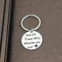 Ribukat Inspirational Keychain Not All Those Who Wander are Lost Cute Wanderlust Gift Travelling Jewelry Gift for Wanderlust Hiker Backpacker
