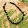 Karelian Heritage Shungite Beaded Necklace Chakra Balancing Vibrational Healing Karelian Heritage Shungite Beaded Necklace Chakra Balancing Vibrational Healing