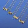 Ovian Birth Year Number Necklace for Women 18K Gold Plated Stainless Steel Birthday Pendant Necklace Memorable Anniversary Jewelry for Girls Ovian Birth Year Number Necklace for Women 18K Gold Plated Stainless Steel Birthday Pendant Necklace Memorable Anniversary Jewelry for Girls