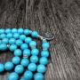 Self-Discovery 108 Natural Beads Mala Yoga Bracelet with Lotus Charm