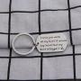Zuo Bao Funny Keychain I Love You with All My Butt Dog Tag Gift for Best Friends for Boyfriend Girlfriend