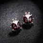 Cartoon Enamel Red Ladybug Beetle Stud Drop Earrings Statement Long Tassel Earrings Insect Jewelry for Women Cartoon Enamel Red Ladybug Beetle Stud Drop Earrings Statement Long Tassel Earrings Insect Jewelry for Women