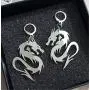 DAMLENG Charm Chic 80s 90s Chinese Dragon Hoop Earrings Cool Acrylic Dragon Totem Dangle Drop Earrings for Women Girls Unique Animal Jewelry DAMLENG Charm Chic 80s 90s Chinese Dragon Hoop Earrings Cool Acrylic Dragon Totem Dangle Drop Earrings for Women Girls Unique Animal Jewelry