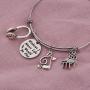Zuo Bao Music Bracelet Without Music Life Would Be Flat Music Note Charm Bracelet Music Lover Jewelry Gift