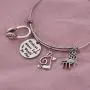 Zuo Bao Music Bracelet Without Music Life Would Be Flat Music Note Charm Bracelet Music Lover Jewelry Gift Zuo Bao Music Bracelet Without Music Life Would Be Flat Music Note Charm Bracelet Music Lover Jewelry Gift
