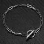 WangGao Stainless Steel OT Buckle Paperclip Link Chain Bracelet for Women Girls Popular Minimalist Jewelry WangGao Stainless Steel OT Buckle Paperclip Link Chain Bracelet for Women Girls Popular Minimalist Jewelry