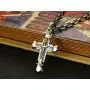 LOLIAS 5MM Stainless Steel Cross Pendant Necklace Men Byzantine Chain Necklace 22-30 Inches LOLIAS 5MM Stainless Steel Cross Pendant Necklace Men Byzantine Chain Necklace 22-30 Inches