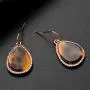 Jones New York Gold Teardrop Leopard Print Resin Acrylic Crystal Dangle Earrings Jones New York Gold Teardrop Leopard Print Resin Acrylic Crystal Dangle Earrings