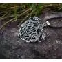 HAQUIL Dragon Necklace - Metal Alloy, Viking Double Dragon Pendant - PU Leather Cord, 19.7'' HAQUIL Dragon Necklace - Metal Alloy, Viking Double Dragon Pendant - PU Leather Cord, 19.7''