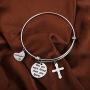 MAOFAED Goddaughter Gift You are More Loved Than You Know Goddaughter Bracelet