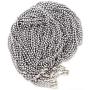 #3 2.3mm ballchain 20 Pcs Stainless Steel Bead Chain 30 inches Ball Chain Necklace