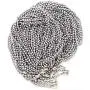 #3 2.3mm ballchain 20 Pcs Stainless Steel Bead Chain 30 inches Ball Chain Necklace #3 2.3mm ballchain 20 Pcs Stainless Steel Bead Chain 30 inches Ball Chain Necklace