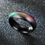 6mm Color Changing Stainless Steel Ring Mood Emotion Temperature Index Copper Color Change Couple Rings 6mm Color Changing Stainless Steel Ring Mood Emotion Temperature Index Copper Color Change Couple Rings