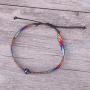 KELITCH Women Pearl Bracelets Wax Rope Wrap Bracelets Miyuki Beads Friendship Jewelry for Summer