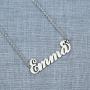 BeautyName Personalized Name Necklace Stainless Steel with Chain 17''+2'' Extension- New Mom Bridesmaid Gift Jewelry for Women