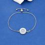 FAADBUK Christian Mustard Seed Bracelet Christian Gift Faith Over Fear Mustard Seed Jewelry Bracelet Religious Inspirational Gift for Women Girls