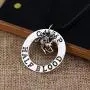 Magical Jewelry Gift Co. Camp Half Blood Charm Pendant Necklace - Silver Metal Magical Jewelry Gift Co. Camp Half Blood Charm Pendant Necklace - Silver Metal