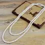BeautyMood 2 Pcs Pearl Necklace, Stylish Long Pearl Chain for Clothing, Clothing Accessories Bead Accessories BeautyMood 2 Pcs Pearl Necklace, Stylish Long Pearl Chain for Clothing, Clothing Accessories Bead Accessories