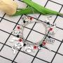 SEIRAA Joulee New DC Comics Bracelet Suicide Squad Charm Bracelet for Fans Gift