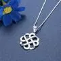 GDDX 925 Sterling Silver Good Luck Polished Celtic Knot Cross Pendant Necklace for Womens GDDX 925 Sterling Silver Good Luck Polished Celtic Knot Cross Pendant Necklace for Womens
