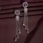 Ohpink German Silver Oxidised Hand Crafted Womens Earrings Ohpink German Silver Oxidised Hand Crafted Womens Earrings