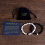 Believe London Distance Bracelets Couples Relationship Strong Elastic Friendship His Hers King Queen