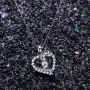 Women 925 Sterling Silver heart necklace - Billie Bijoux “You Are the Only One” Love Platinum Plated CZ Diamond pendant Necklace Gift for Women Girls Valentines Day Mothers Day Women 925 Sterling Silver heart necklace - Billie Bijoux “You Are the Only One” Love Platinum Plated CZ Diamond pendant Necklace Gift for Women Girls Valentines Day Mothers Day