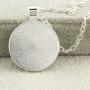 FM FM42 Starry Night Vincent Van Gogh Round Pendant Necklace with 26'' Rolo Chain (4 Styles)