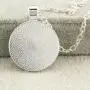 FM FM42 Starry Night Vincent Van Gogh Round Pendant Necklace with 26'' Rolo Chain (4 Styles)