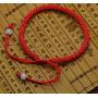 Skyflying 2PCS Cotton Red Line Lucky Love Chain Kabbalah Adjustable Bracelet Ankle Chain Protection Faith Unisex