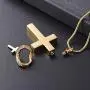 Stainless Steel Cross Memorial Cremation Ashes Urn Pendant Necklace Keepsake Jewelry Urn Stainless Steel Cross Memorial Cremation Ashes Urn Pendant Necklace Keepsake Jewelry Urn