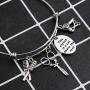 SEIRAA Hairdresser Gift Hairstylist Jewelry Hairdresser Charm Bracelet This Stylist is A Cut Above The Rest Graduation Gift for Stylists