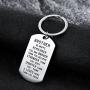 BESPMOSP Brother Inspirational Gift You are Braver Than You Believe Pendant Necklace/Keychain Gift for Brother