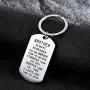 BESPMOSP Brother Inspirational Gift You are Braver Than You Believe Pendant Necklace/Keychain Gift for Brother