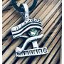 Trilogy Jewelry Pewter Eye of Horus Ra Egyptian Pendant on Leather with Swarovski Crystal for Birthday