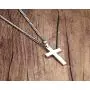 VNOX 316L Stainless Steel Christian Bible Verse Cross Pendant Necklace Men Women,Free Chain 24'' VNOX 316L Stainless Steel Christian Bible Verse Cross Pendant Necklace Men Women,Free Chain 24''