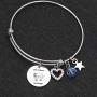 Animal Sloth Charm Bracelet, Animal Jewelry Sloth Lover Gift, Christmas Day Gift