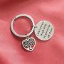 De&ai Adoption Jewelry, Daughter in Law Keychain, Goddaughter Jewelry, Niece Birthday