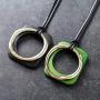 Coostuff 2018 Hotsale Handmade Women Long Necklaces Jewelry Black Sandalwood Vintage Statement Necklace for Women