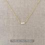 So Pretty Dainty Gold Pearl Choker Handmade Beads Pendant Layering Chain Necklace for Women Girls
