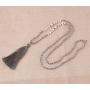 KELITCH New Women Tassel Pearl Necklace Crystal Beads Necklace Bib Shining Y-Shape Necklace 2020