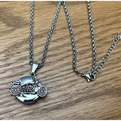 Snap Jewelry Stainless Pendant Necklace Length 19-21'' Holds 18-20mm Standard Snaps My Prime Gifts
