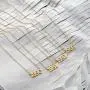 Fettero Birth Year Necklace,Tiny Number Necklace,Wedding Date Necklace Gift for Her,1990-1993
