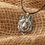 HAQUIL Wolf Necklace - Metal Alloy, Spirit Wolf Head Pendant - PU Leather Cord - Teen Wolf Merchandise HAQUIL Wolf Necklace - Metal Alloy, Spirit Wolf Head Pendant - PU Leather Cord - Teen Wolf Merchandise