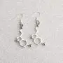 Happiness Serotonin Molecule Y Necklace Chemistry Jewelry Science Teacher Gifts for Science Lovers Happiness Serotonin Molecule Y Necklace Chemistry Jewelry Science Teacher Gifts for Science Lovers
