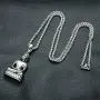 SINLEO Mens Stainless Steel Meditation Tibetan Buddha Pendant Necklace Amitabha Amulet Religious Jewelry SINLEO Mens Stainless Steel Meditation Tibetan Buddha Pendant Necklace Amitabha Amulet Religious Jewelry