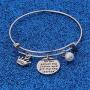 WUSUANED Inspirational Bracelet Gift Let Me Adjust My Crown and Get My Day Started